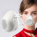 PM2.5を濾過するハイテクマスク